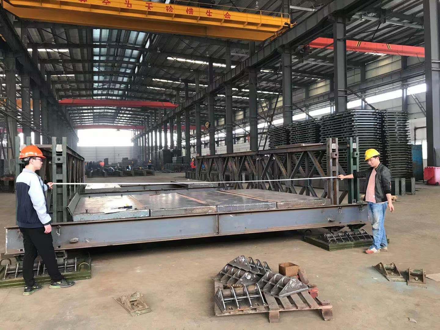 Bailey bridge fabrication - Steel fabrication facilities