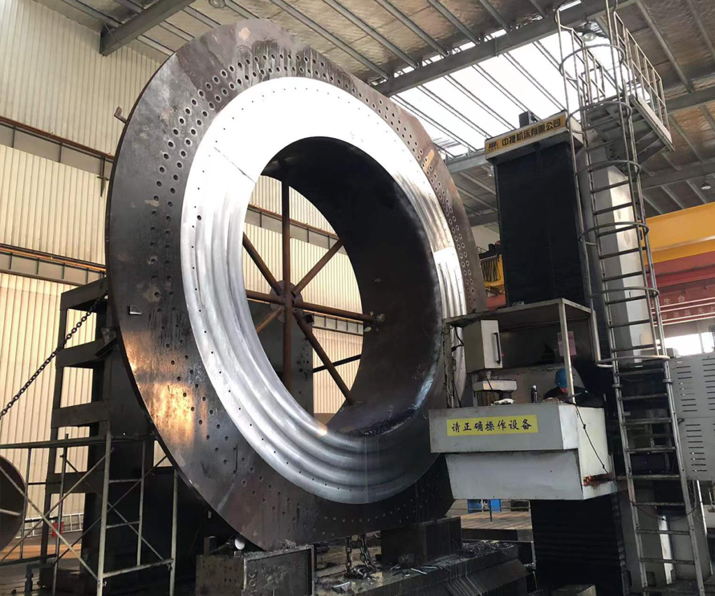 Heavy steel on-going fabrication and inspection