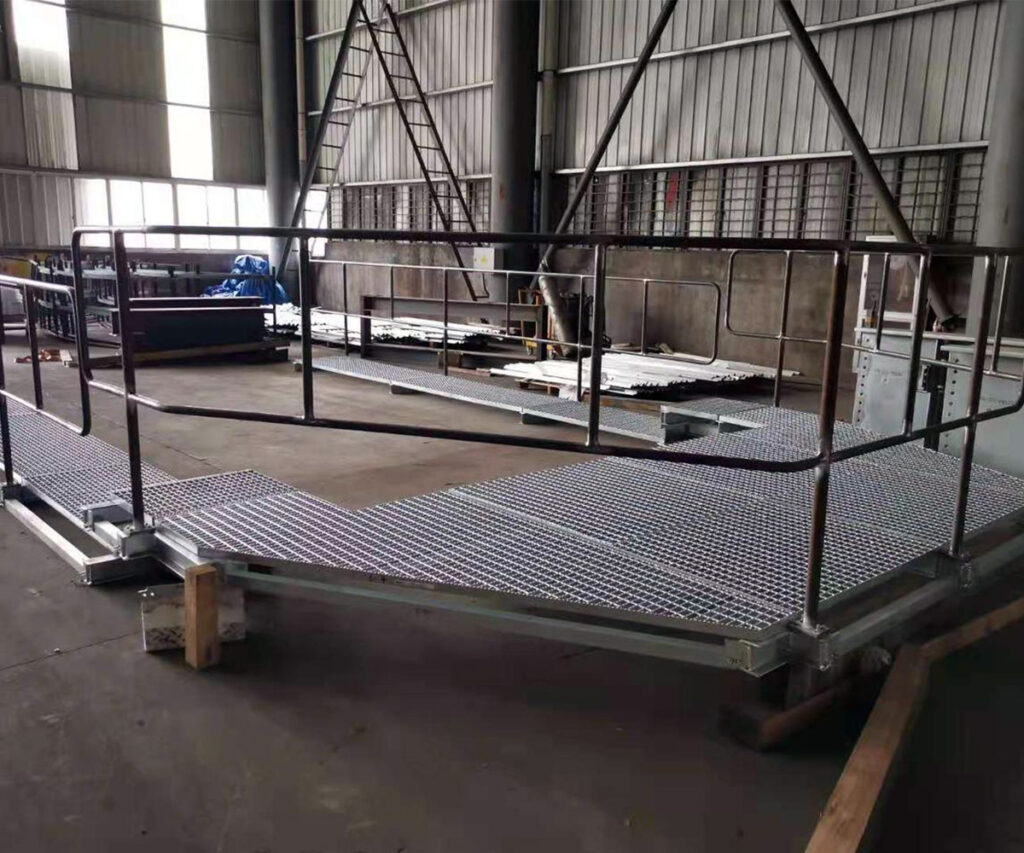 Light steel structure in steel fabrication facilities