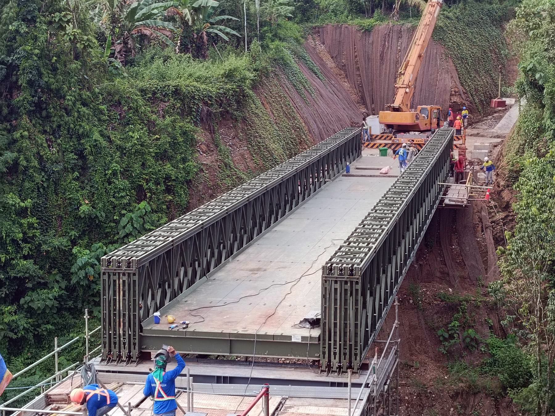 Modular Bridge, Mindanao - ESC Steel Structures Philippines